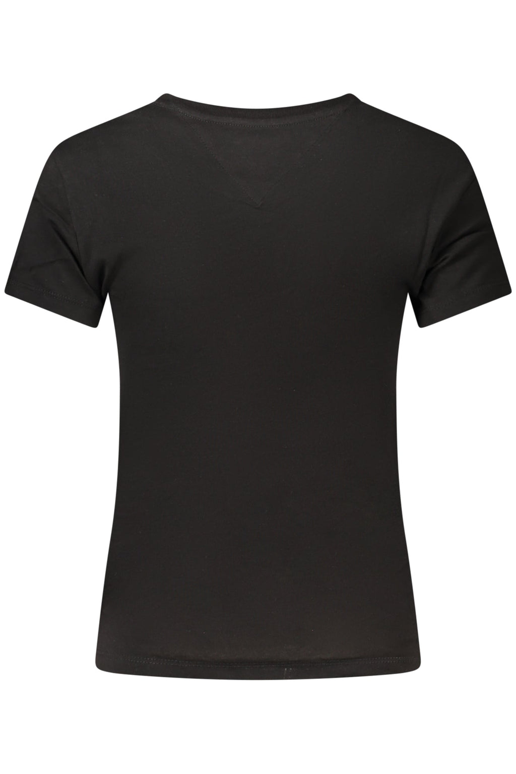 TOMMY HILFIGER T-SHIRT MANICHE CORTE DONNA NERO - Grandi Firme Lab