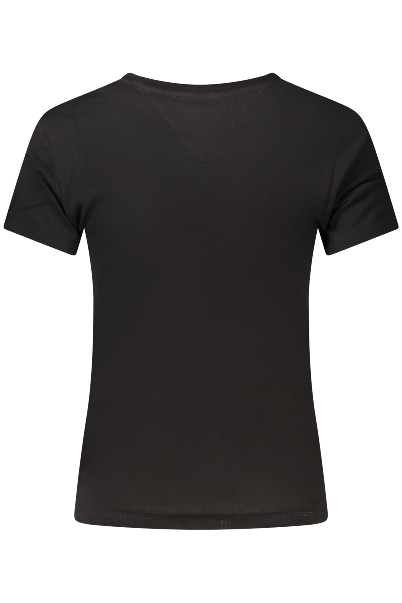 TOMMY HILFIGER T-SHIRT MANICHE CORTE DONNA NERO - Grandi Firme Lab
