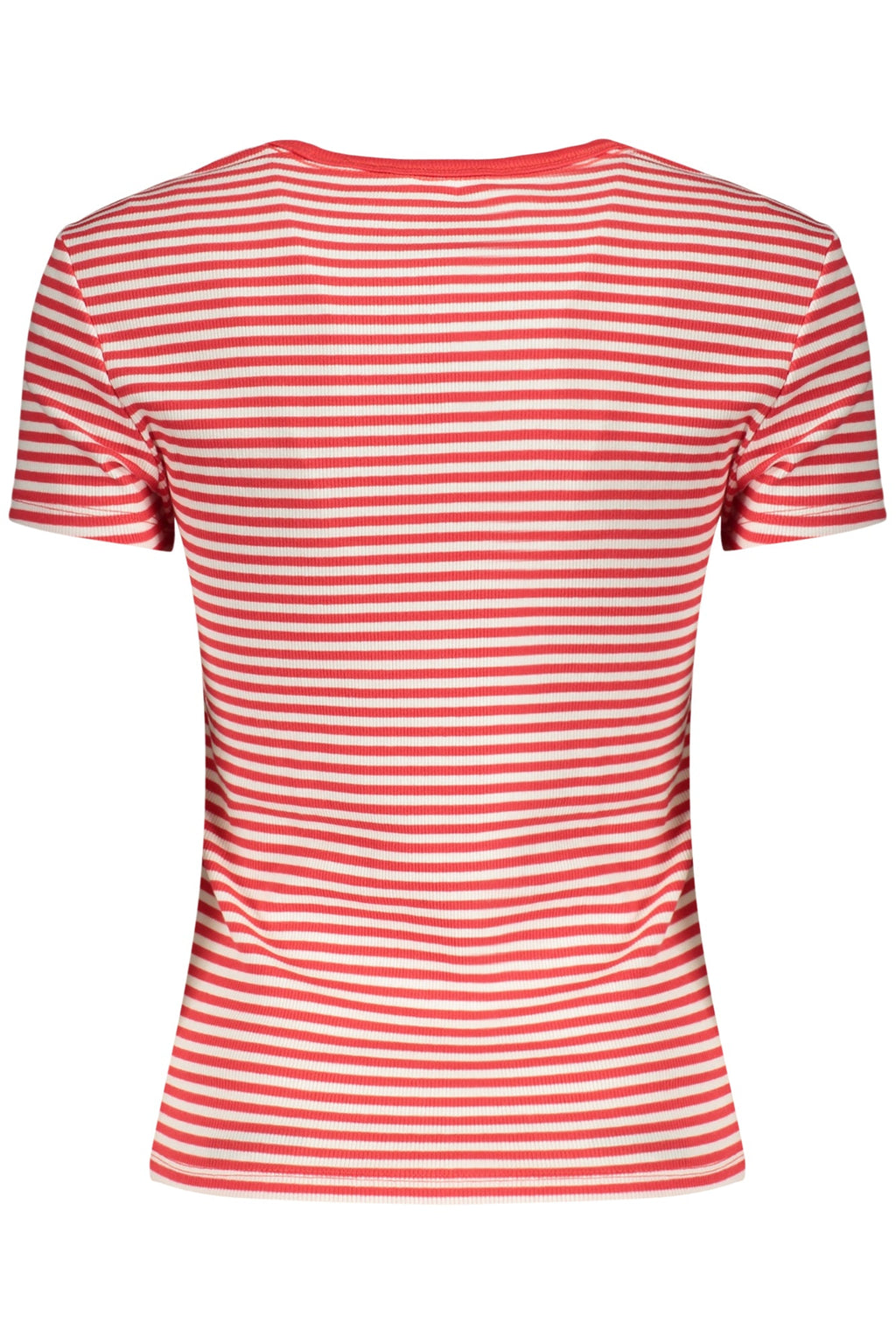 TOMMY HILFIGER T-SHIRT MANICHE CORTE DONNA ROSSO - Grandi Firme Lab