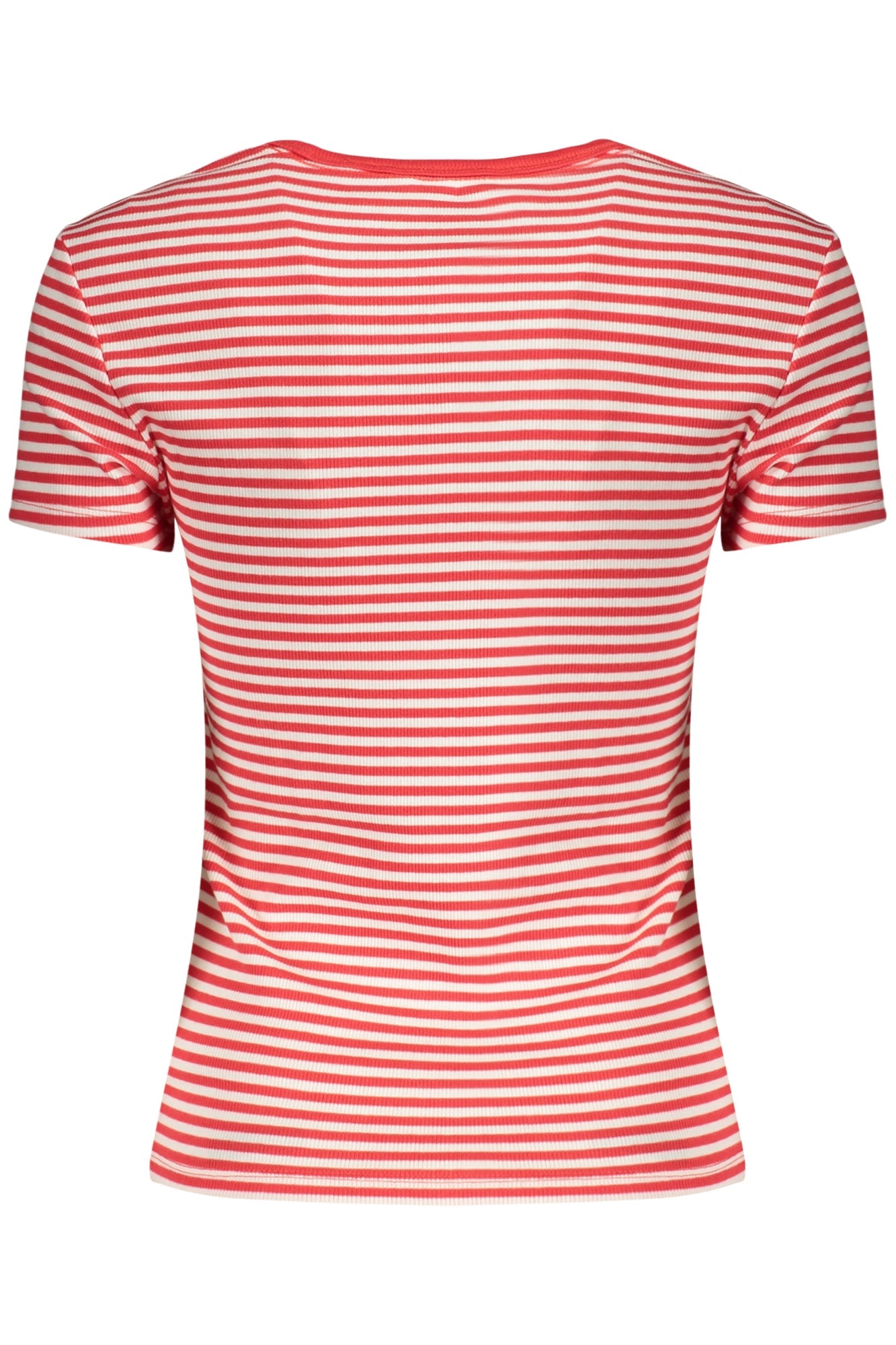 TOMMY HILFIGER T-SHIRT MANICHE CORTE DONNA ROSSO - Grandi Firme Lab