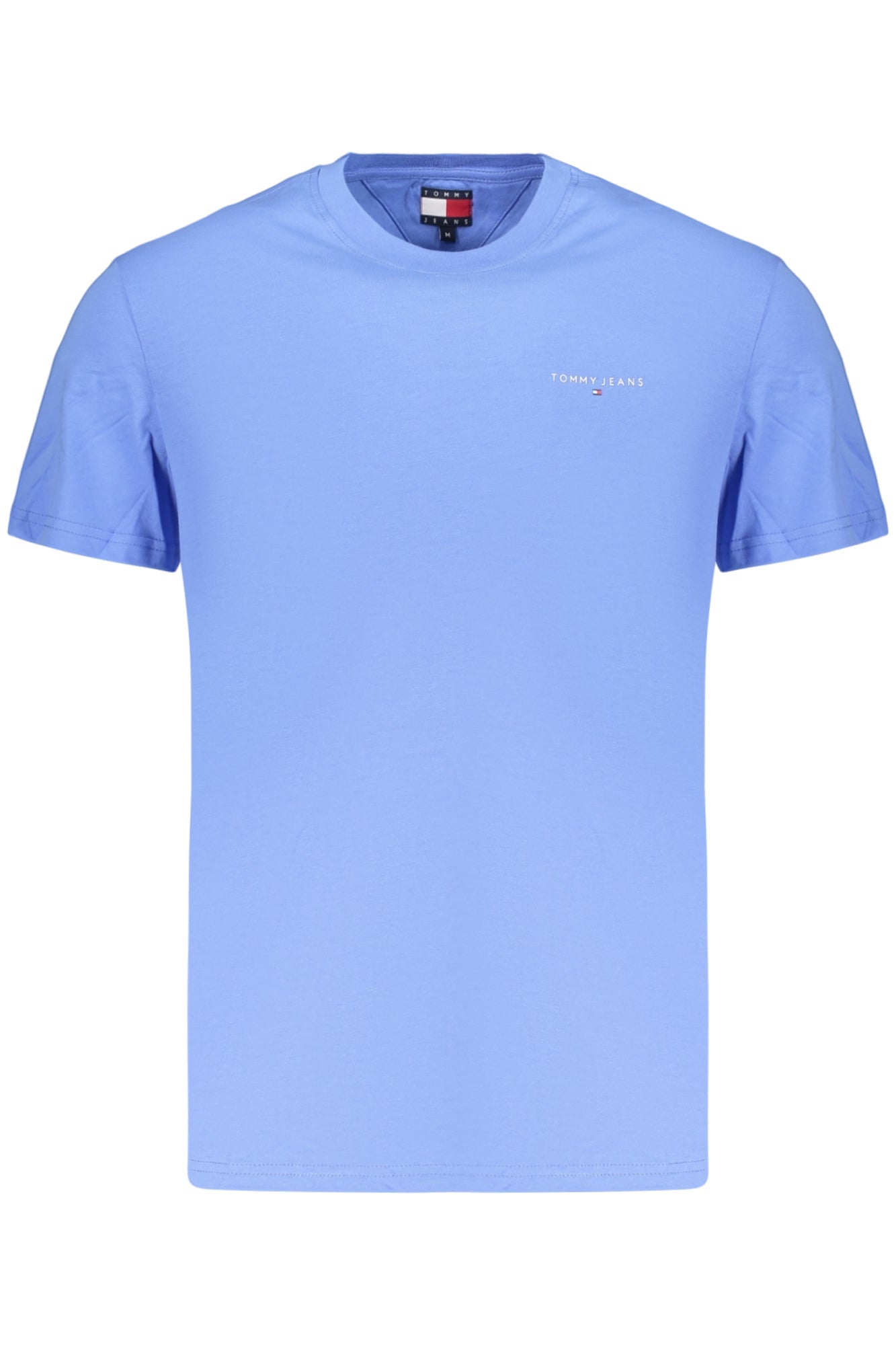 TOMMY HILFIGER T - SHIRT MANICHE CORTE UOMO AZZURRO - Grandi Firme Lab