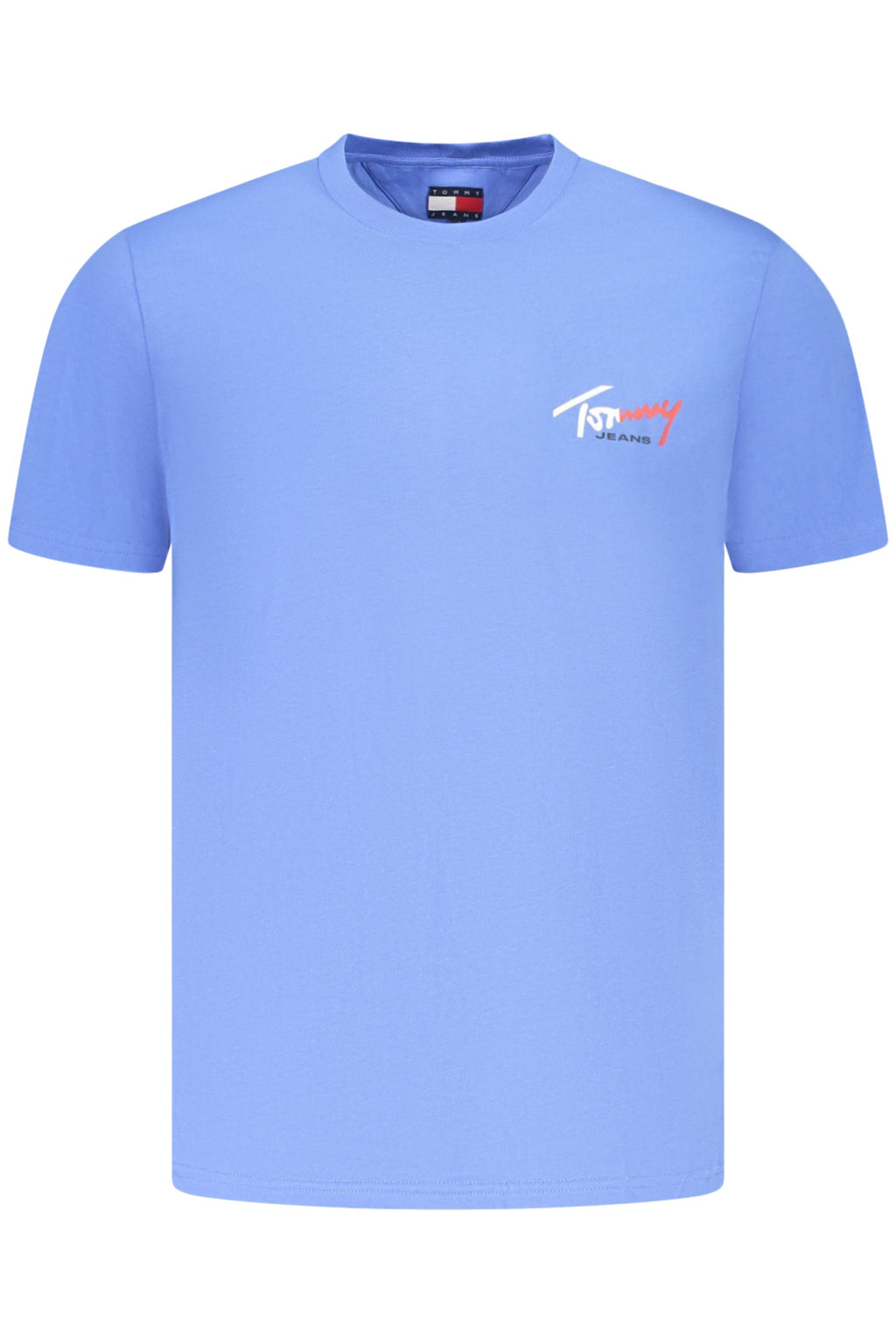 TOMMY HILFIGER T - SHIRT MANICHE CORTE UOMO AZZURRO - Grandi Firme Lab