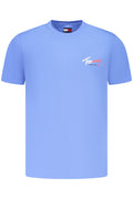TOMMY HILFIGER T - SHIRT MANICHE CORTE UOMO AZZURRO - Grandi Firme Lab