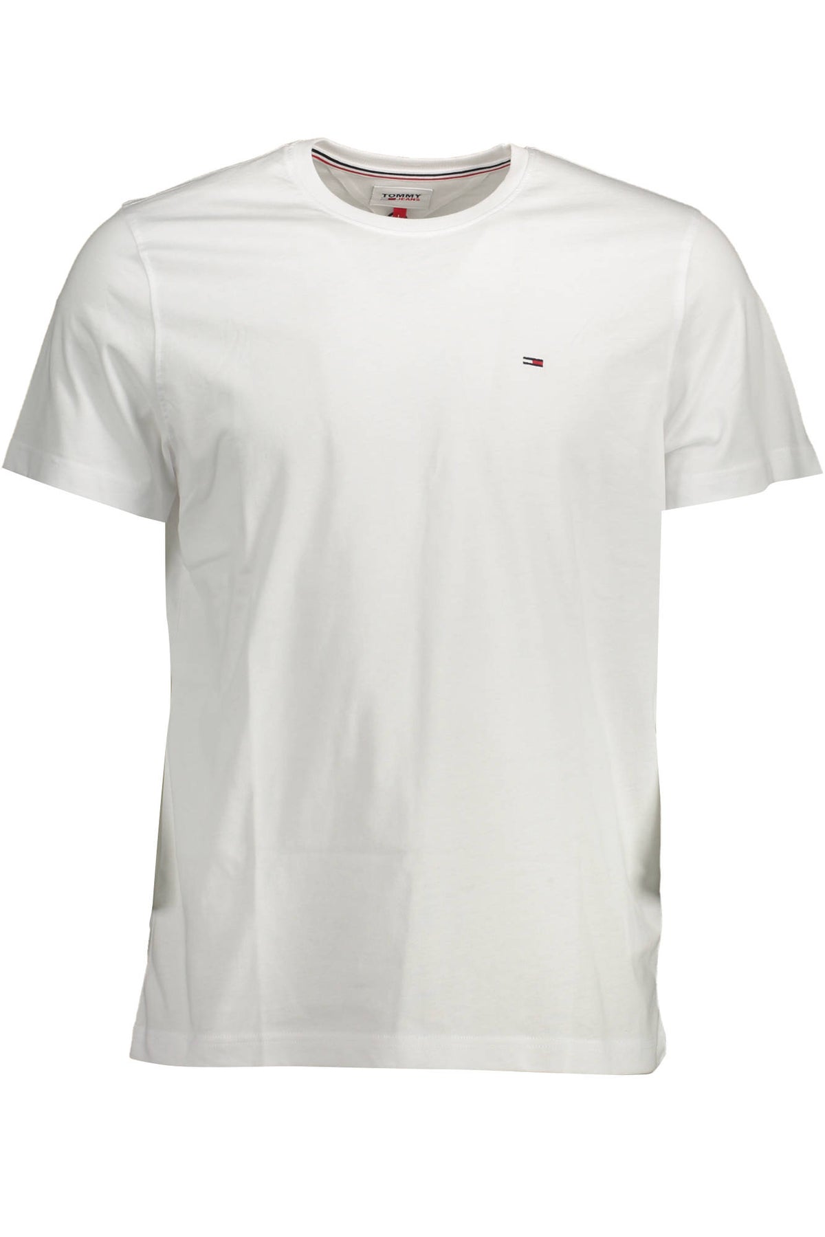 TOMMY HILFIGER T-SHIRT MANICHE CORTE UOMO BIANCO - Grandi Firme Lab