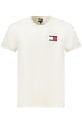 TOMMY HILFIGER T-SHIRT MANICHE CORTE UOMO BIANCO - Grandi Firme Lab