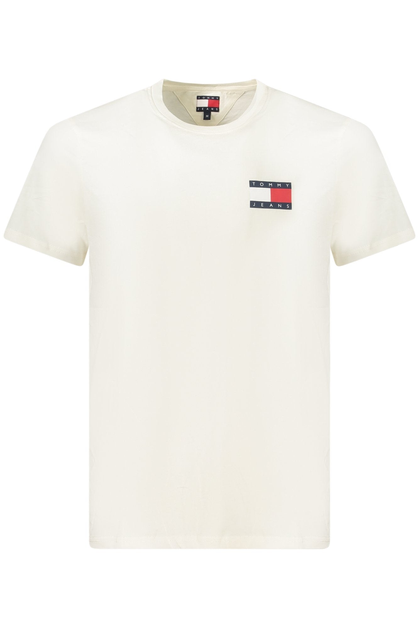 TOMMY HILFIGER T-SHIRT MANICHE CORTE UOMO BIANCO - Grandi Firme Lab