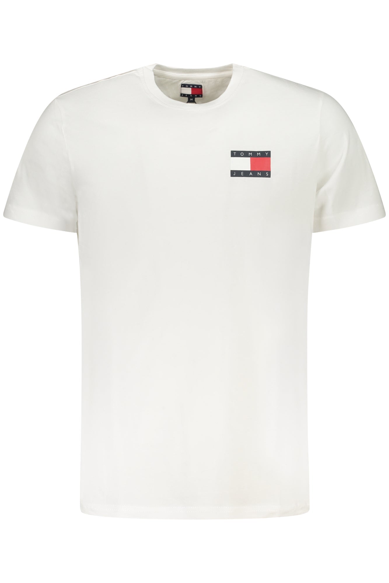 TOMMY HILFIGER T - SHIRT MANICHE CORTE UOMO BIANCO - Grandi Firme Lab