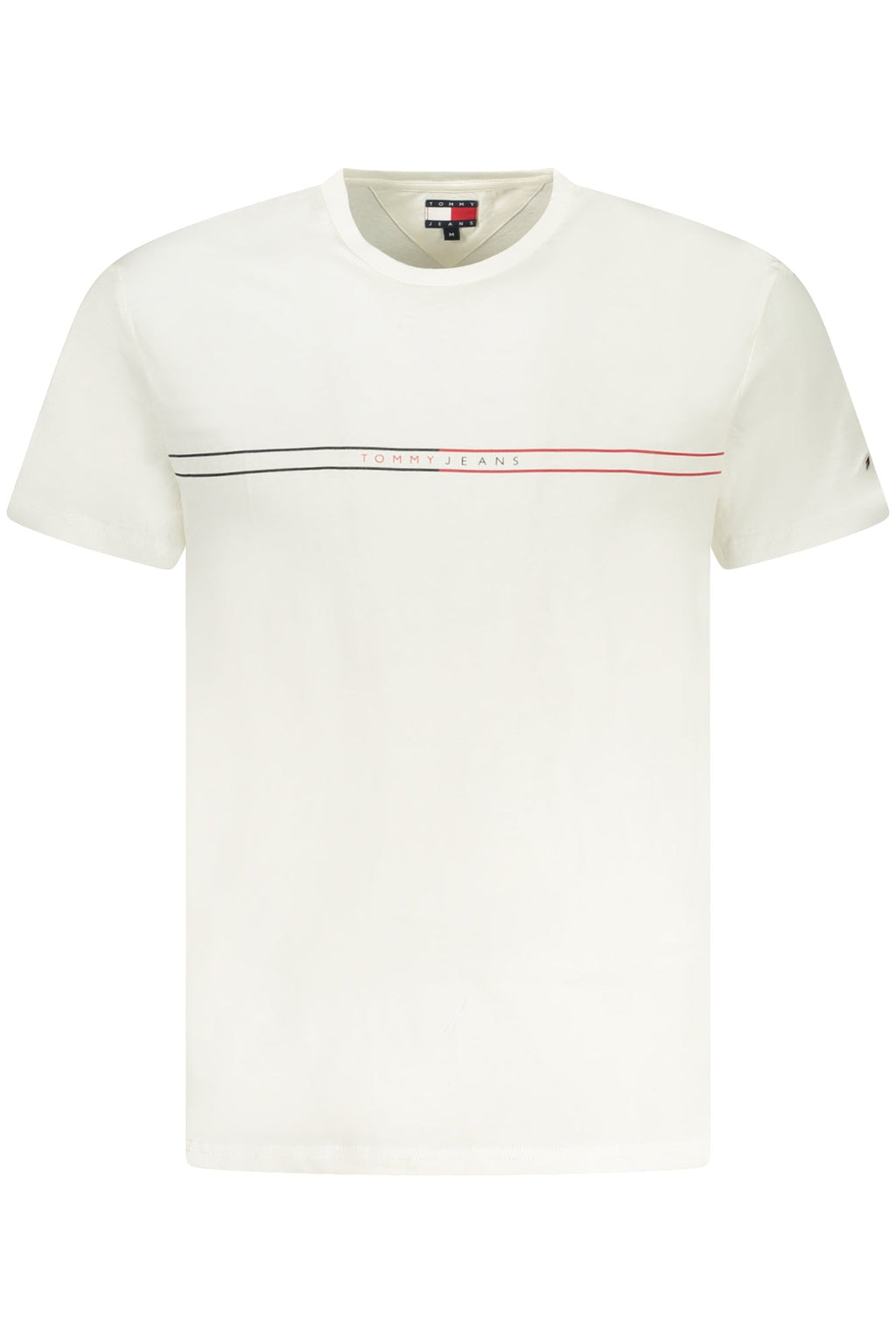 TOMMY HILFIGER T-SHIRT MANICHE CORTE UOMO BIANCO - Grandi Firme Lab