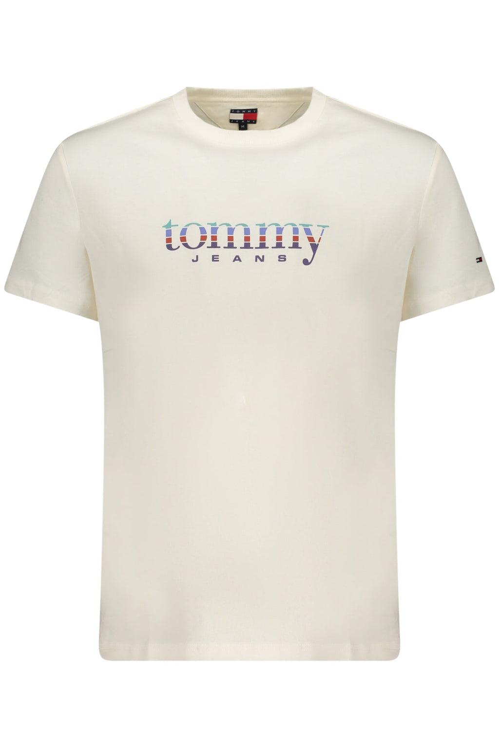 TOMMY HILFIGER T-SHIRT MANICHE CORTE UOMO BIANCO - Grandi Firme Lab