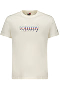 TOMMY HILFIGER T-SHIRT MANICHE CORTE UOMO BIANCO - Grandi Firme Lab