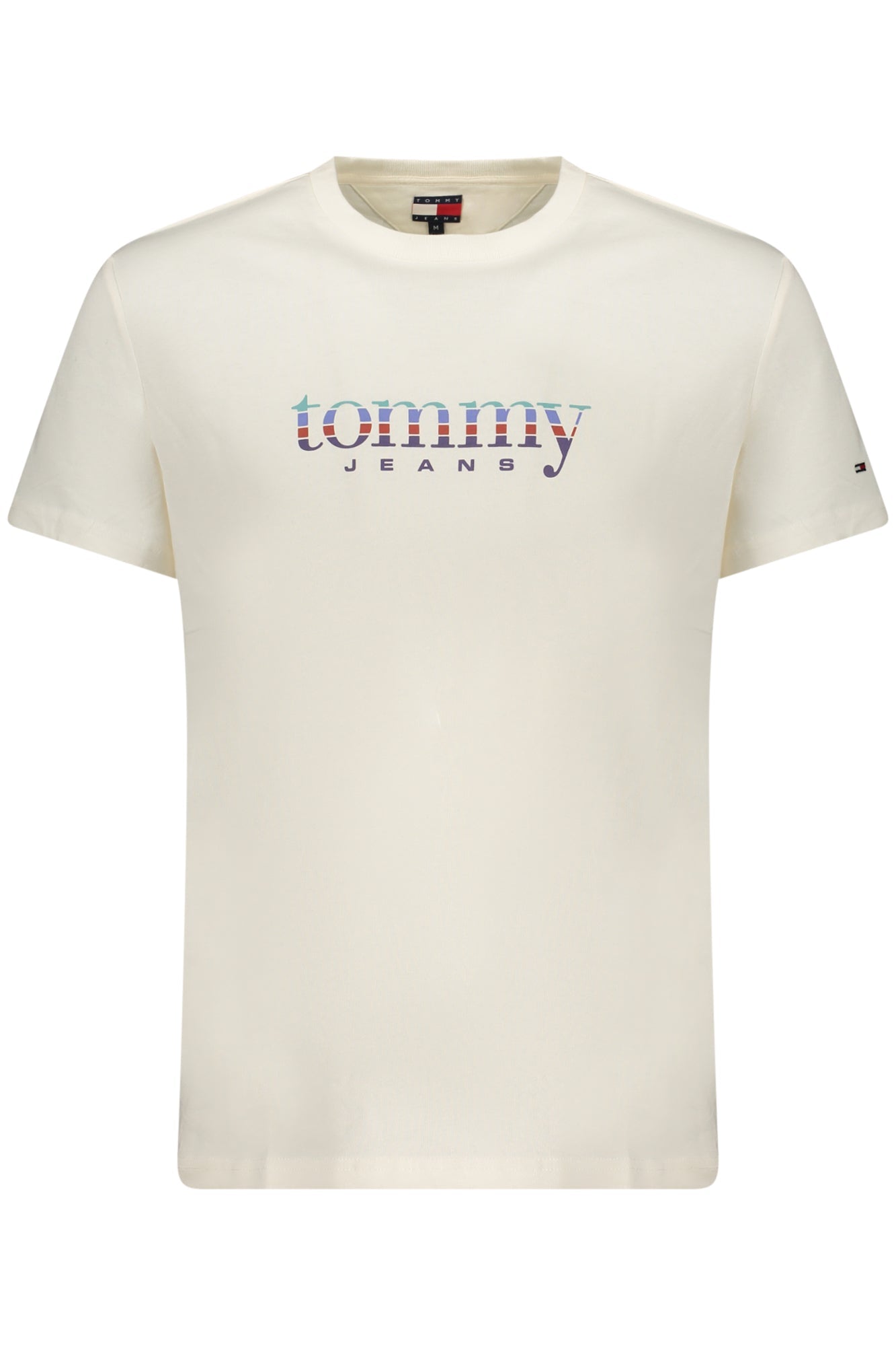 TOMMY HILFIGER T-SHIRT MANICHE CORTE UOMO BIANCO - Grandi Firme Lab