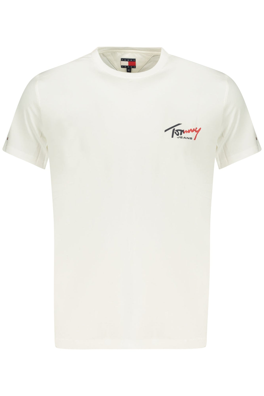 TOMMY HILFIGER T - SHIRT MANICHE CORTE UOMO BIANCO - Grandi Firme Lab