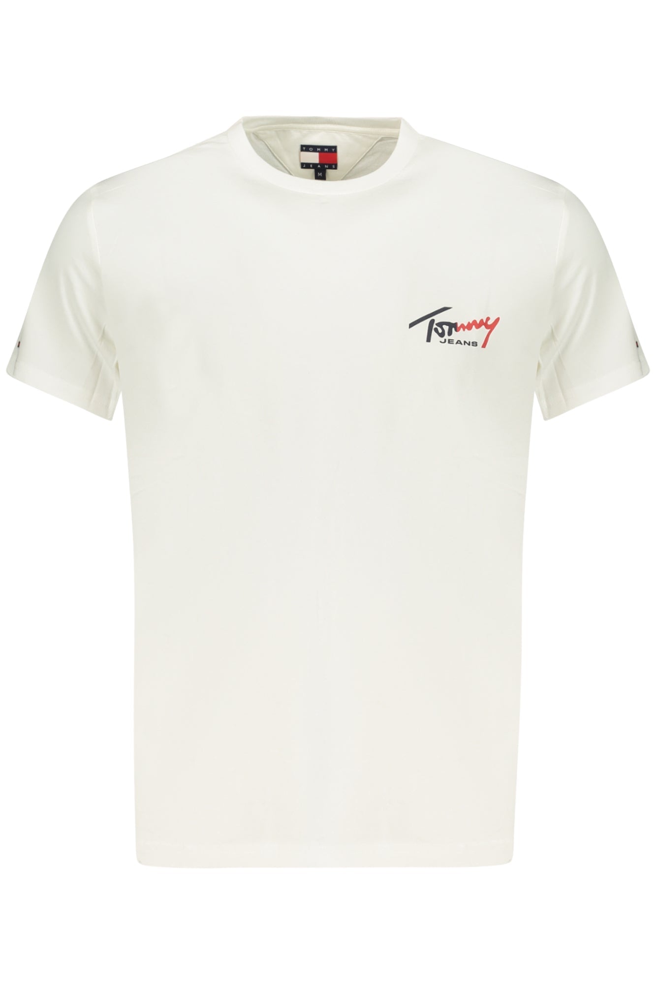 TOMMY HILFIGER T - SHIRT MANICHE CORTE UOMO BIANCO - Grandi Firme Lab