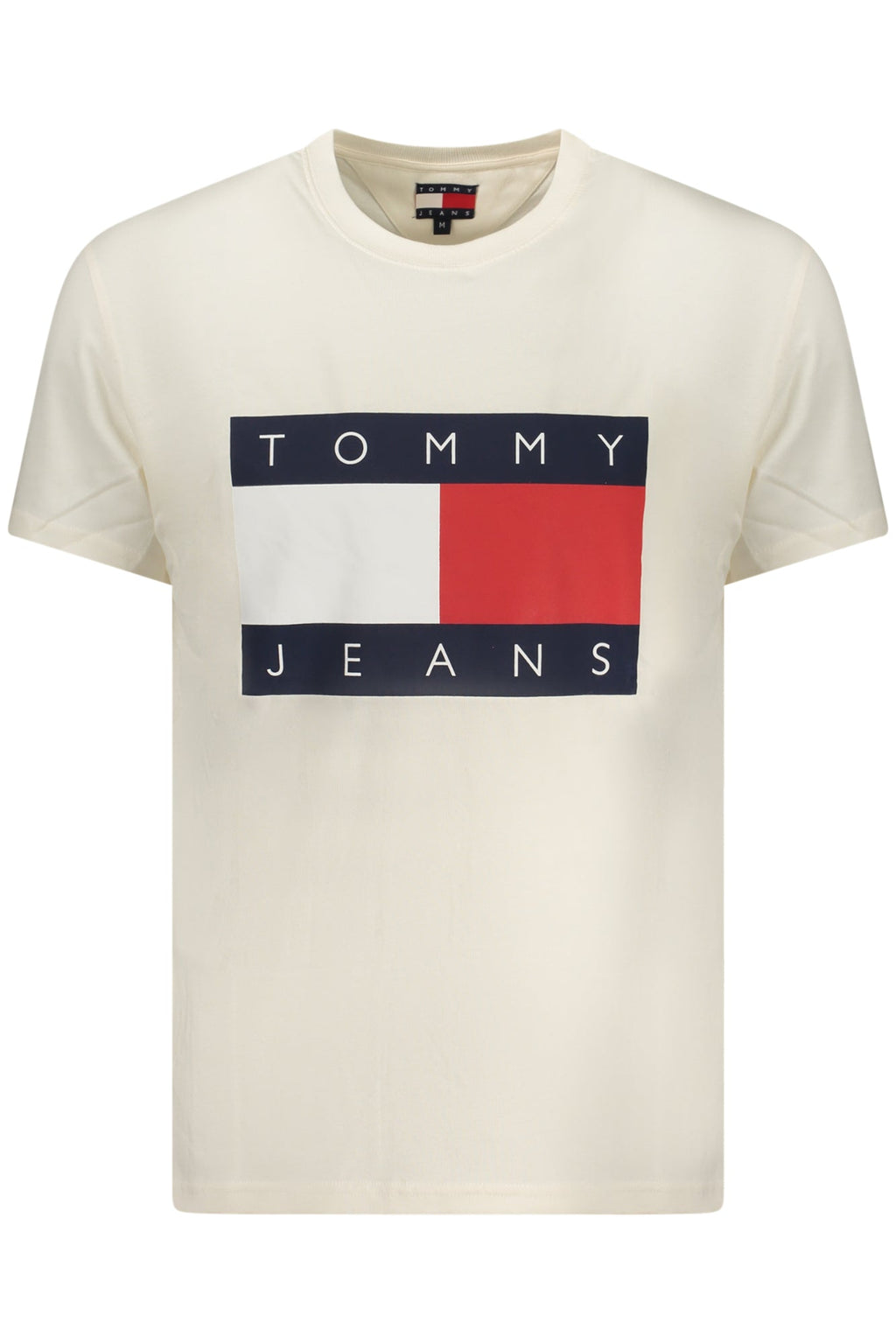 TOMMY HILFIGER T-SHIRT MANICHE CORTE UOMO BIANCO - Grandi Firme Lab