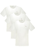 TOMMY HILFIGER T-SHIRT MANICHE CORTE UOMO BIANCO - Grandi Firme Lab