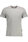 TOMMY HILFIGER T-SHIRT MANICHE CORTE UOMO GRIGIO - Grandi Firme Lab