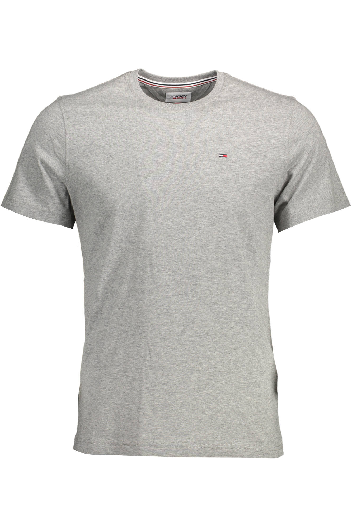 TOMMY HILFIGER T-SHIRT MANICHE CORTE UOMO GRIGIO - Grandi Firme Lab