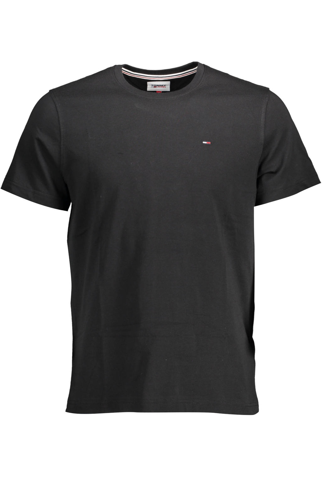 TOMMY HILFIGER T-SHIRT MANICHE CORTE UOMO NERO - Grandi Firme Lab