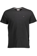 TOMMY HILFIGER T-SHIRT MANICHE CORTE UOMO NERO - Grandi Firme Lab