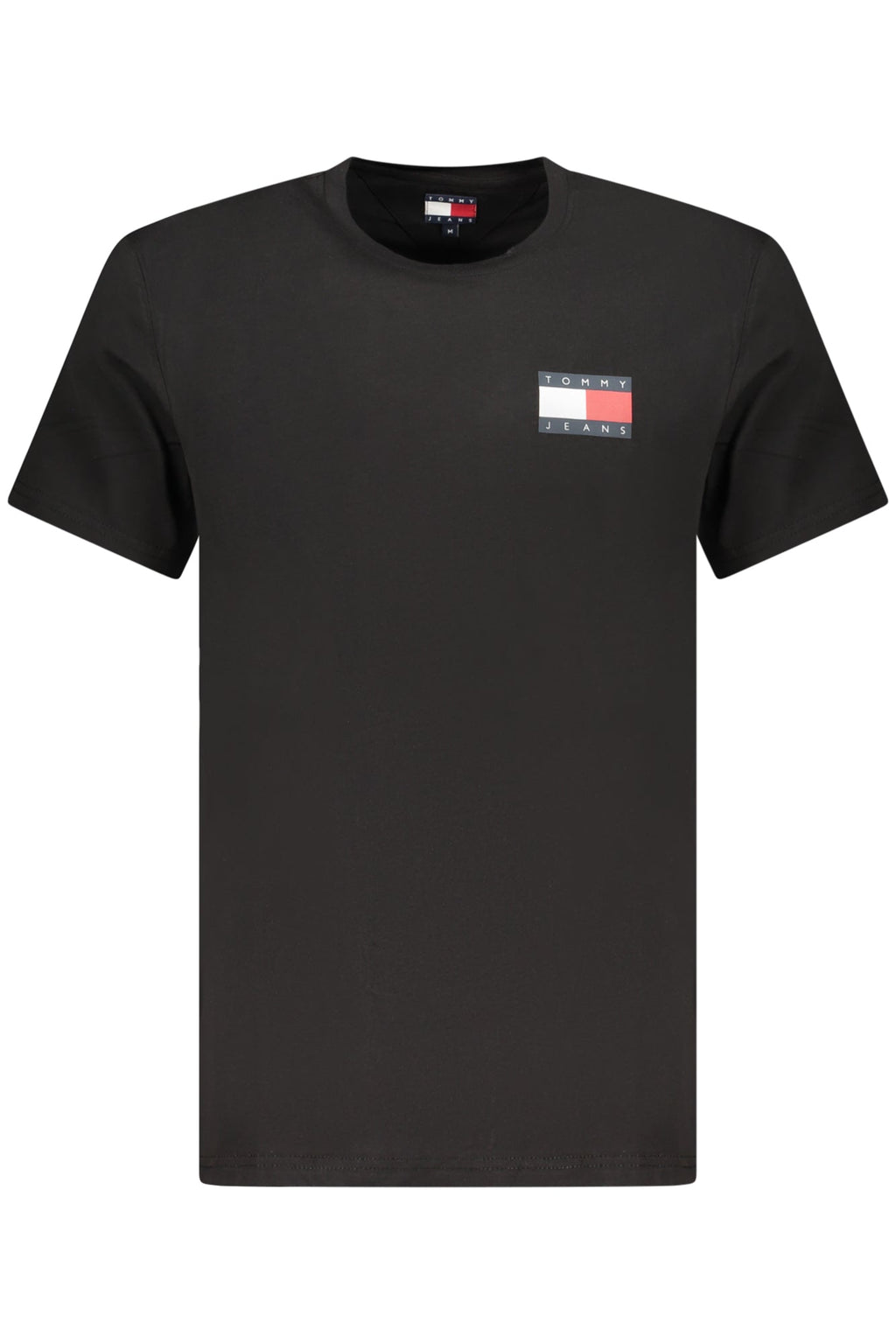 TOMMY HILFIGER T - SHIRT MANICHE CORTE UOMO NERO - Grandi Firme Lab