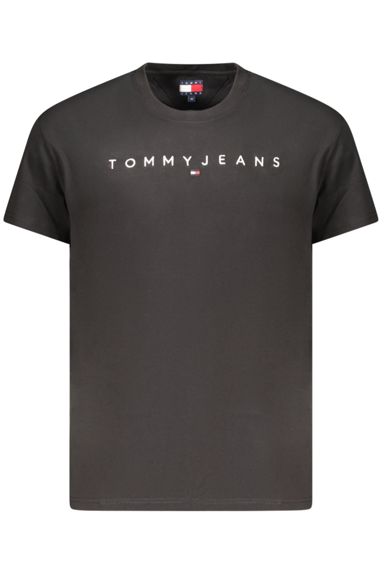 TOMMY HILFIGER T-SHIRT MANICHE CORTE UOMO NERO - Grandi Firme Lab