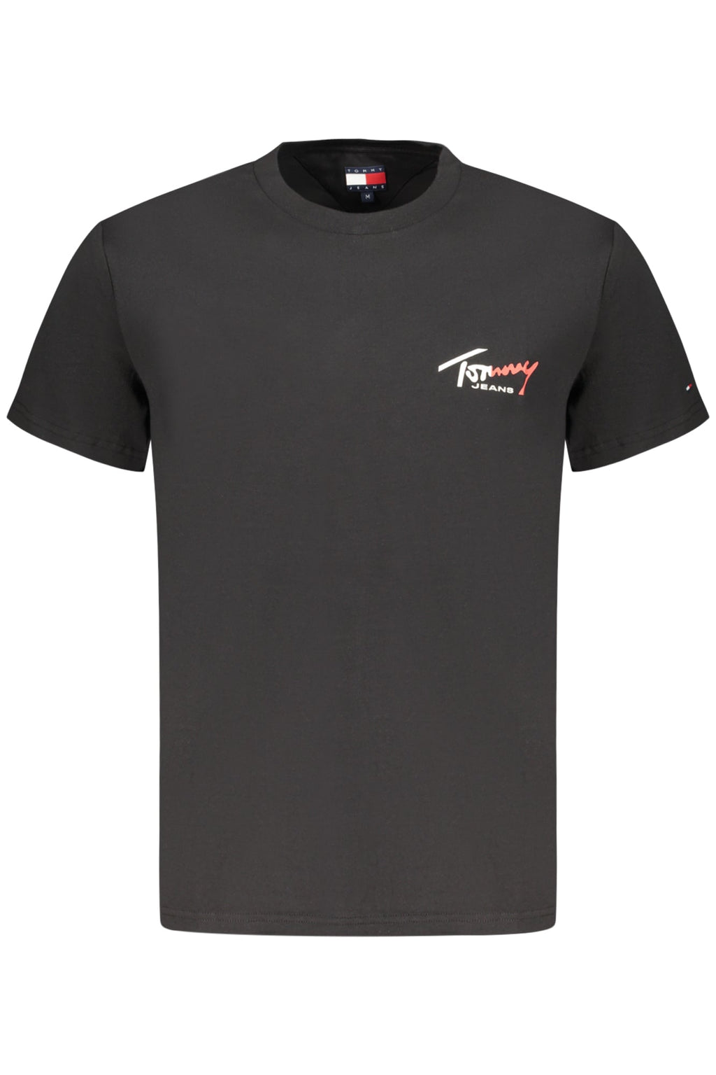 TOMMY HILFIGER T - SHIRT MANICHE CORTE UOMO NERO - Grandi Firme Lab