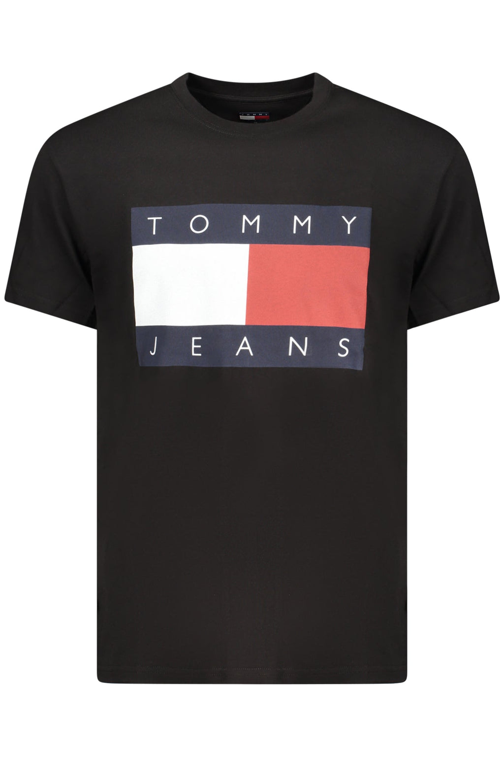 TOMMY HILFIGER T-SHIRT MANICHE CORTE UOMO NERO - Grandi Firme Lab
