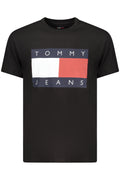 TOMMY HILFIGER T-SHIRT MANICHE CORTE UOMO NERO - Grandi Firme Lab