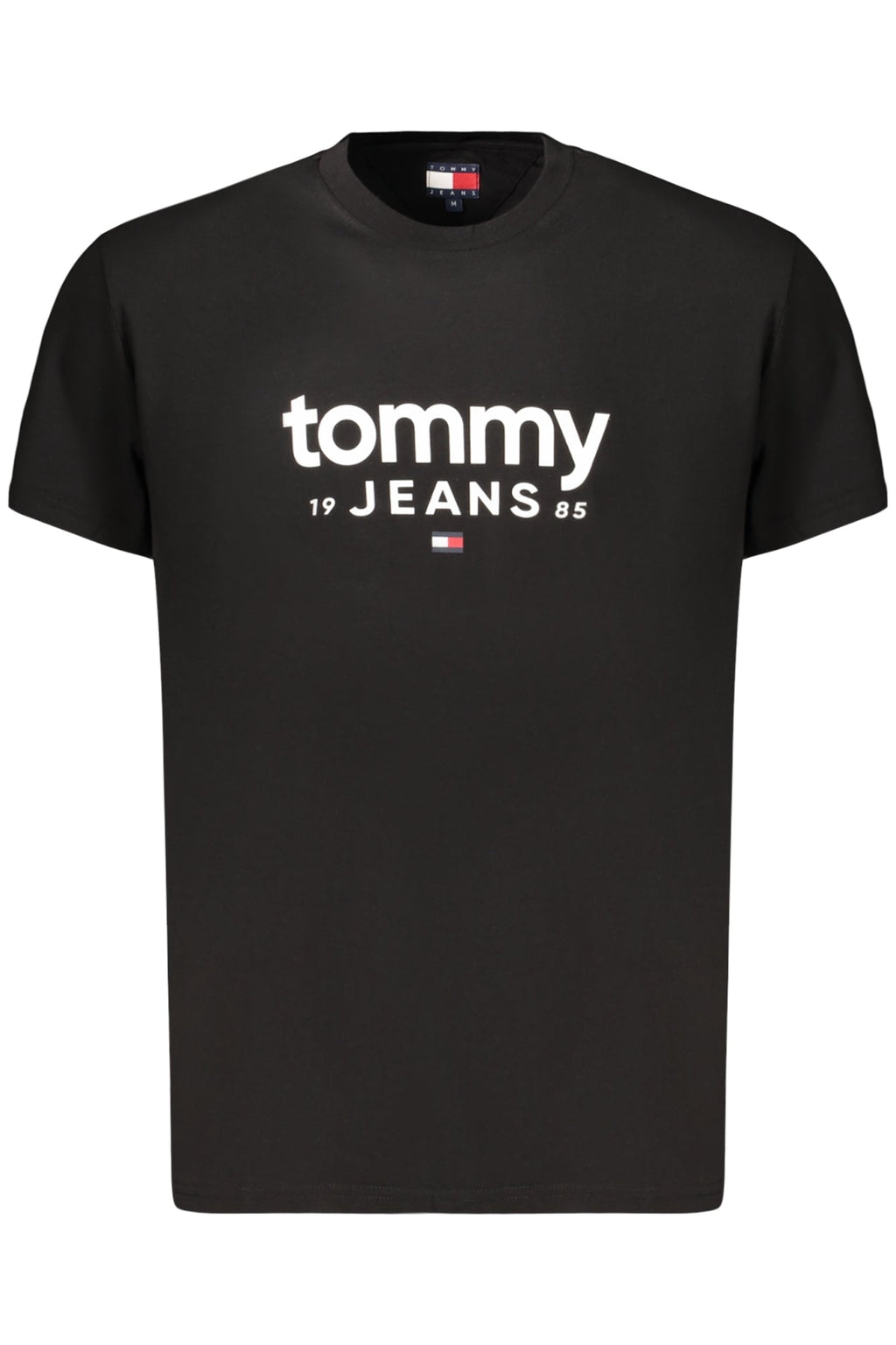 TOMMY HILFIGER T-SHIRT MANICHE CORTE UOMO NERO - Grandi Firme Lab