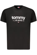 TOMMY HILFIGER T-SHIRT MANICHE CORTE UOMO NERO - Grandi Firme Lab
