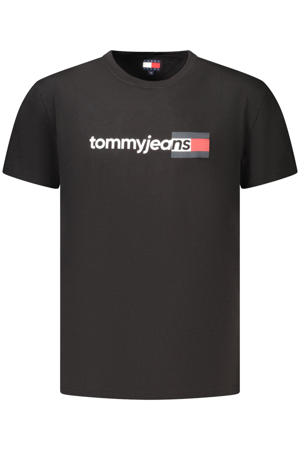 TOMMY HILFIGER T-SHIRT MANICHE CORTE UOMO NERO - Grandi Firme Lab