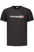 TOMMY HILFIGER T-SHIRT MANICHE CORTE UOMO NERO - Grandi Firme Lab