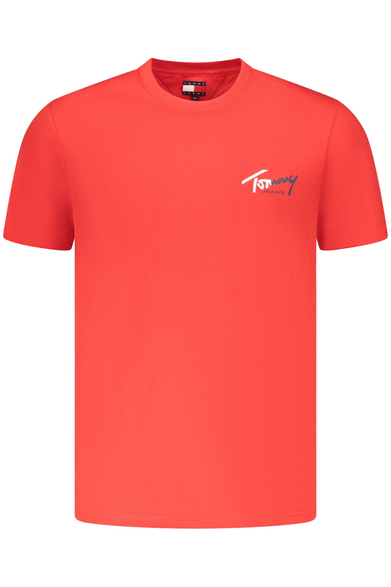 TOMMY HILFIGER T-SHIRT MANICHE CORTE UOMO ROSSO - Grandi Firme Lab