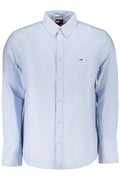 TOMMY HILFIGER CAMICIA MANICHE LUNGHE UOMO AZZURRO