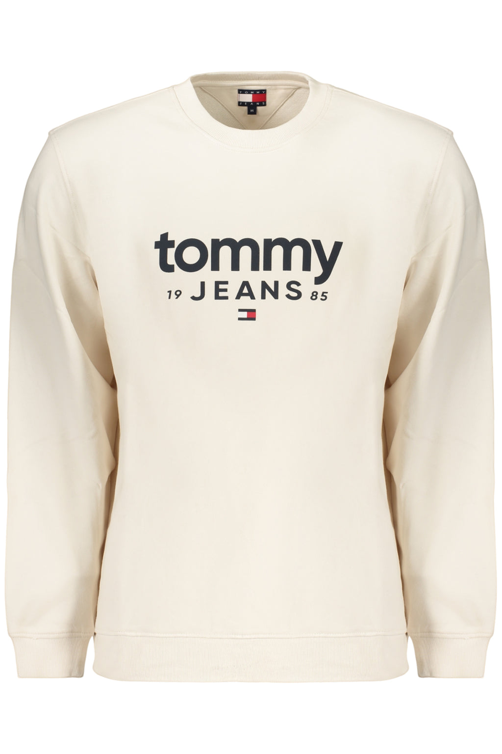 TOMMY HILFIGER FELPA SENZA ZIP UOMO BIANCO