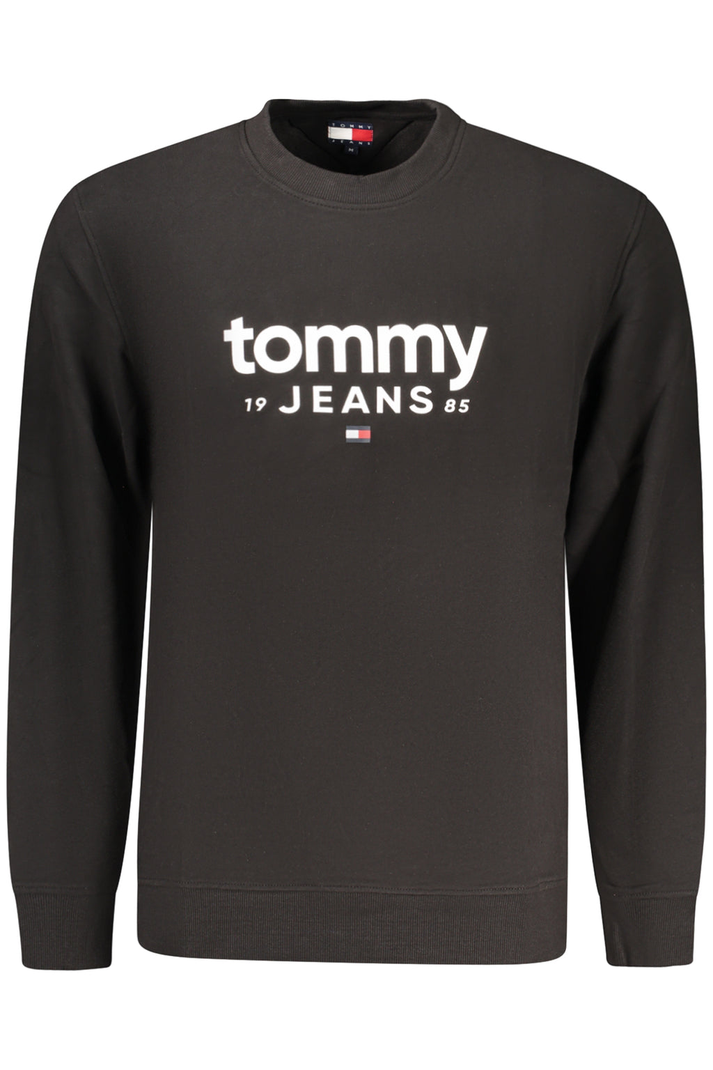 TOMMY HILFIGER FELPA SENZA ZIP UOMO NERO