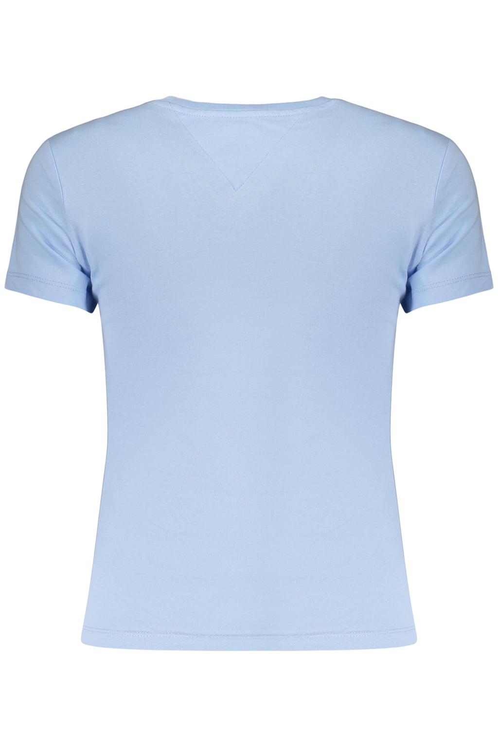 TOMMY HILFIGER T-SHIRT MANICHE CORTE DONNA AZZURRO