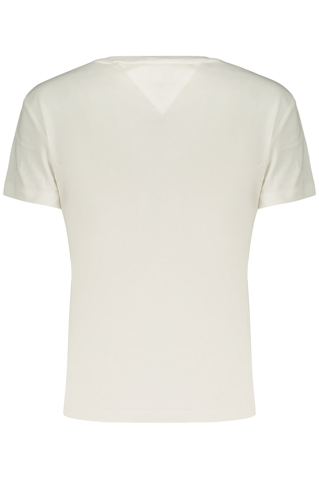 TOMMY HILFIGER T-SHIRT MANICHE CORTE DONNA BIANCO