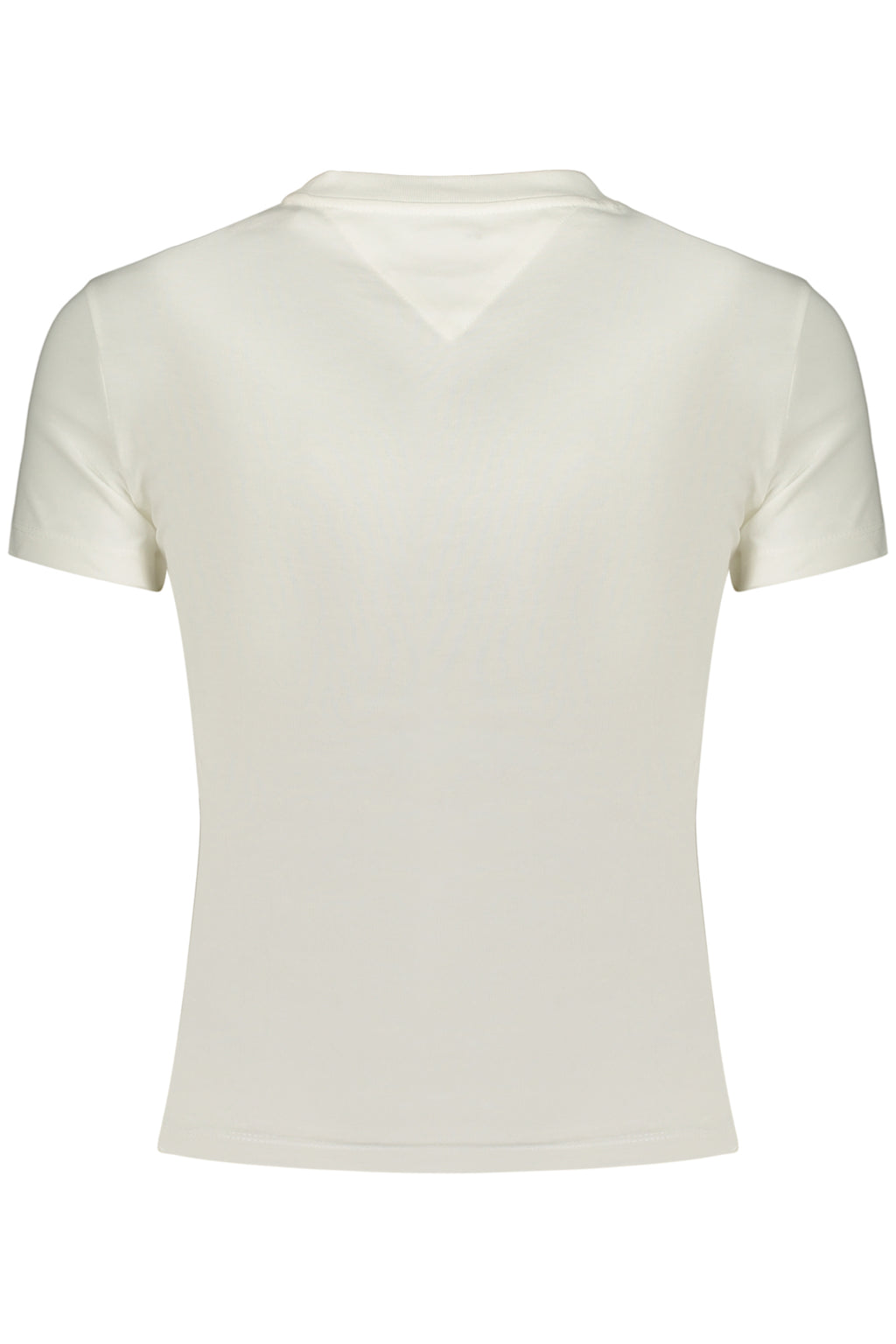TOMMY HILFIGER T-SHIRT MANICHE CORTE DONNA BIANCO
