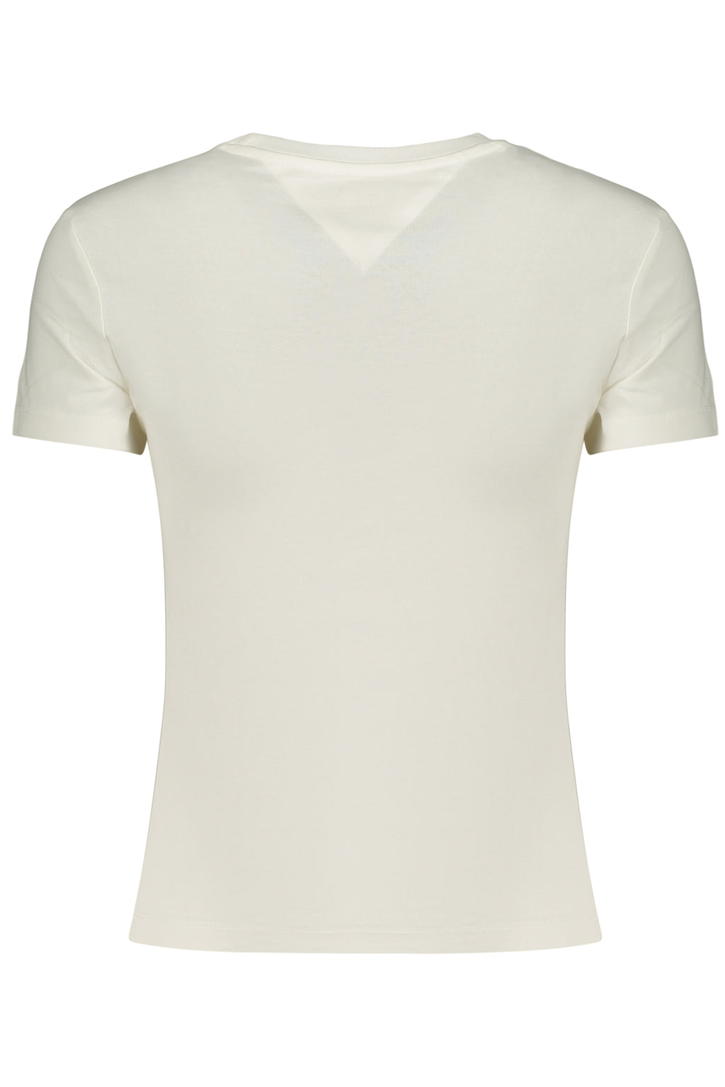 TOMMY HILFIGER T-SHIRT MANICHE CORTE DONNA BIANCO
