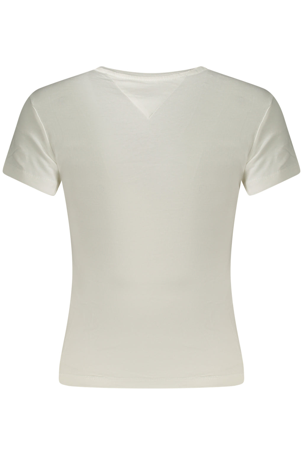 TOMMY HILFIGER T-SHIRT MANICHE CORTE DONNA BIANCO
