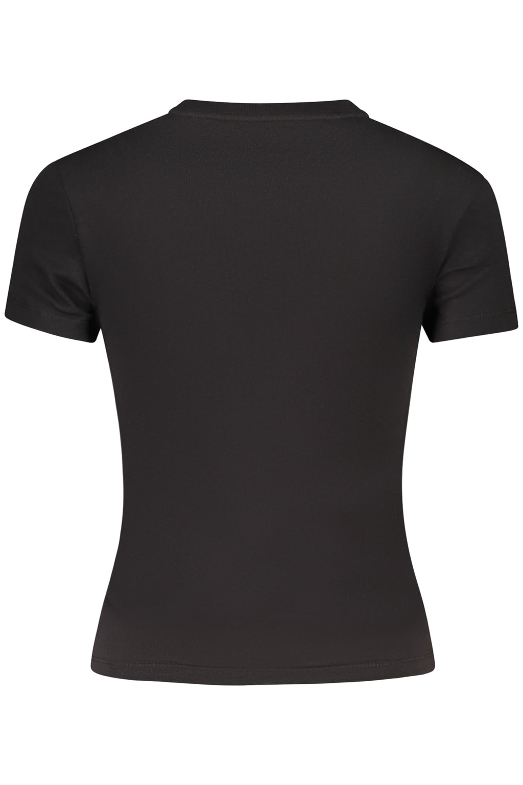 TOMMY HILFIGER T-SHIRT MANICHE CORTE DONNA NERO