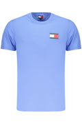 TOMMY HILFIGER T-SHIRT MANICHE CORTE UOMO AZZURRO