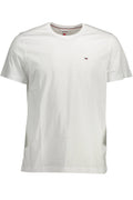 TOMMY HILFIGER T-SHIRT HOMME MANCHES COURTES BLANC