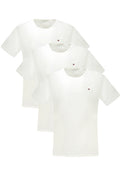 TOMMY HILFIGER T-SHIRT HOMME MANCHES COURTES BLANC