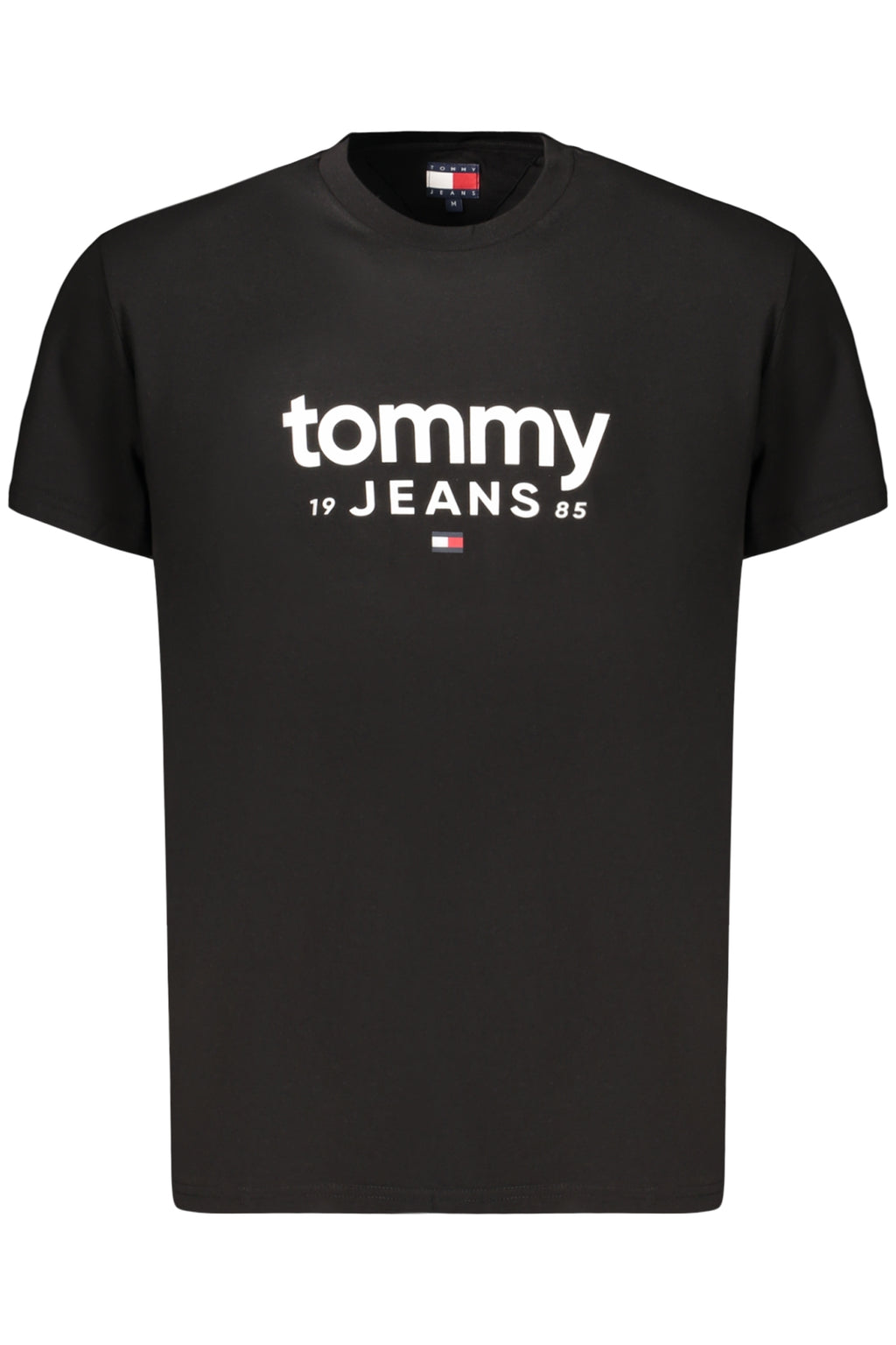 TOMMY HILFIGER T-SHIRT MANICHE CORTE UOMO NERO