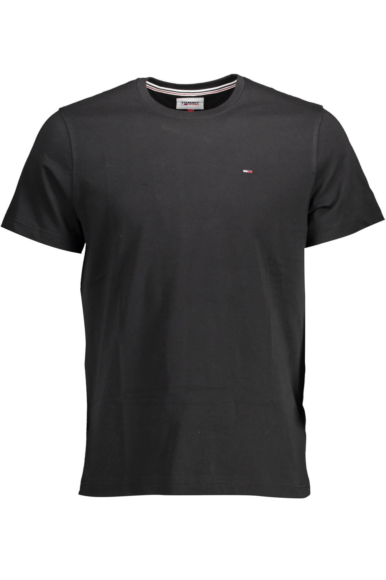 TOMMY HILFIGER T-SHIRT HOMME MANCHES COURTES NOIR