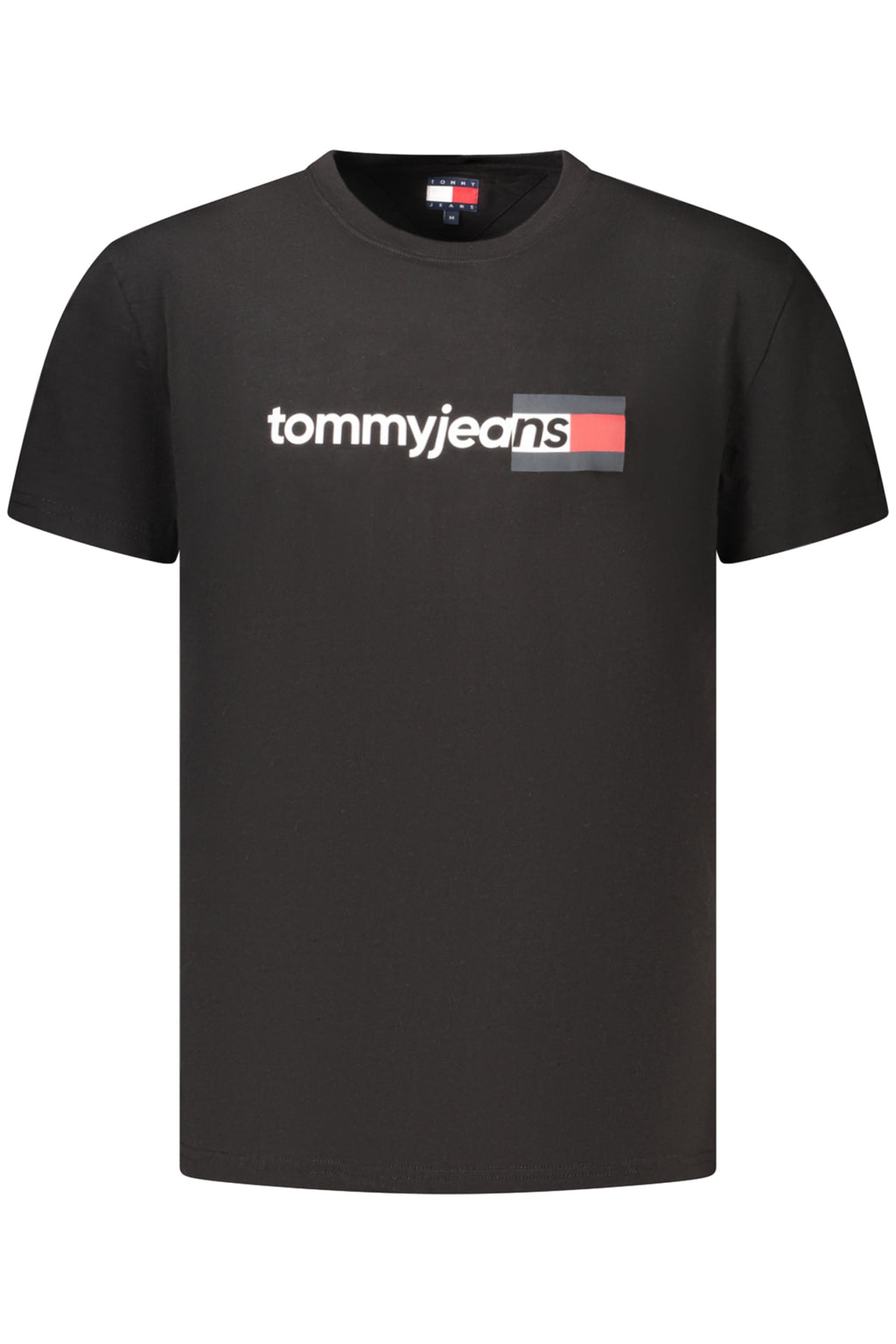 TOMMY HILFIGER T-SHIRT MANICHE CORTE UOMO NERO