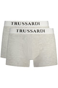TRUSSARDI BOXER UOMO GRIGIO - Grandi Firme Lab