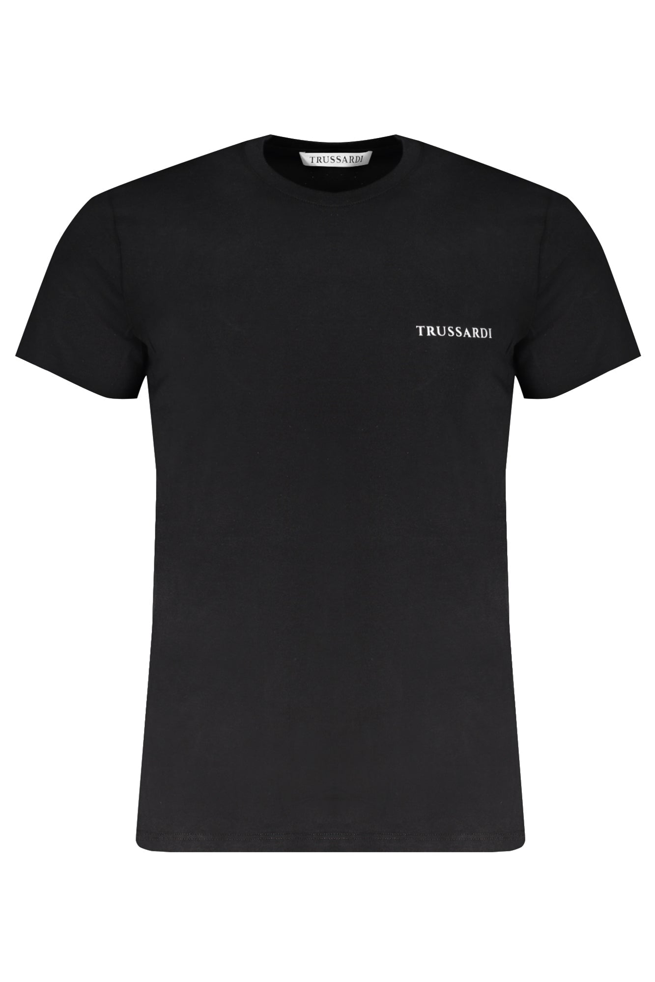 TRUSSARDI T-SHIRT MANICHE CORTE UOMO NERO - Grandi Firme Lab